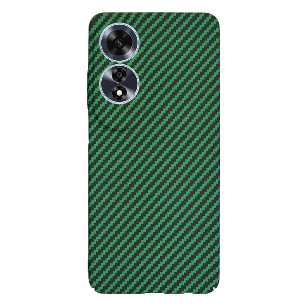 Coque pour Oppo A60, Techsuit, Carbonite FiberShell, Vert