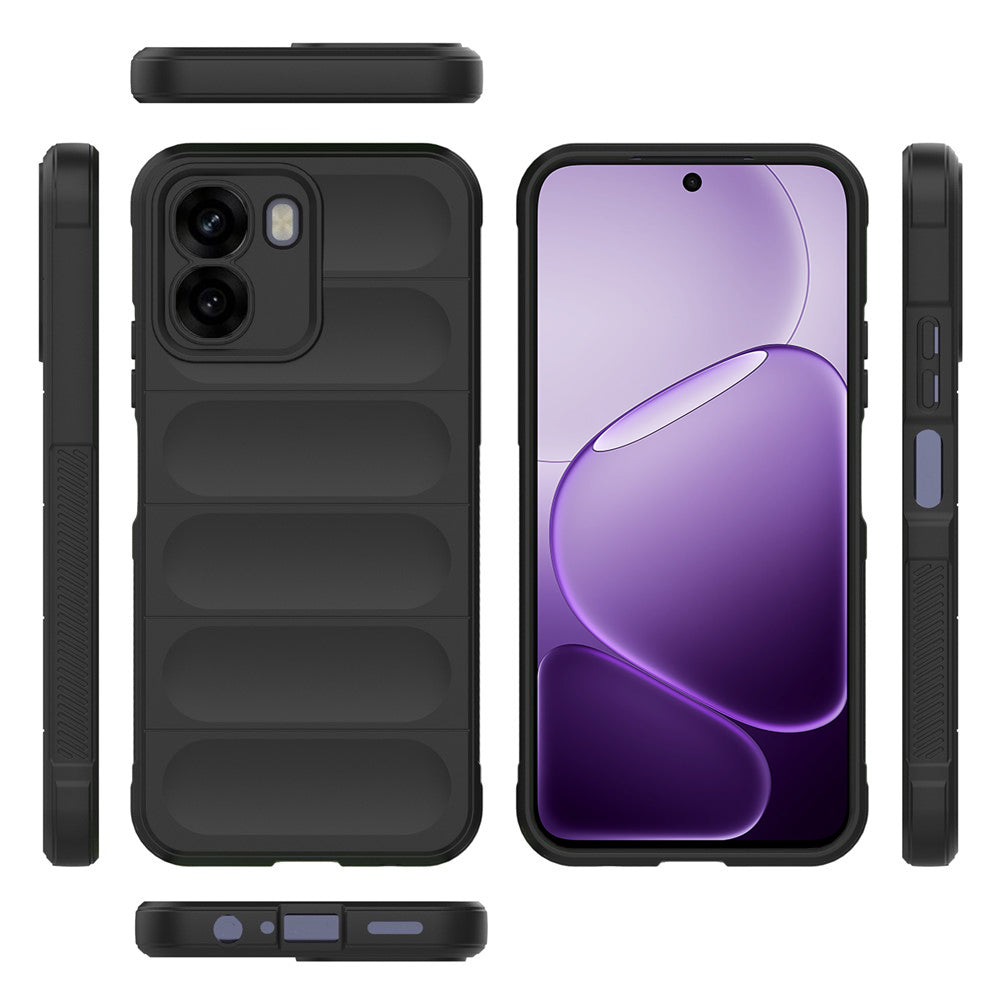 Étui pour Oppo A6x 4G / A6x, Techsuit, Magic Shield, Noir