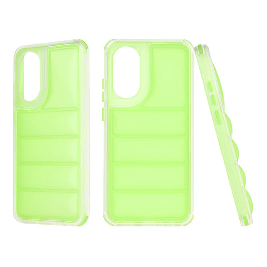 Coque pour Oppo A78 4G, Techsuit, Wave Shield, Vert