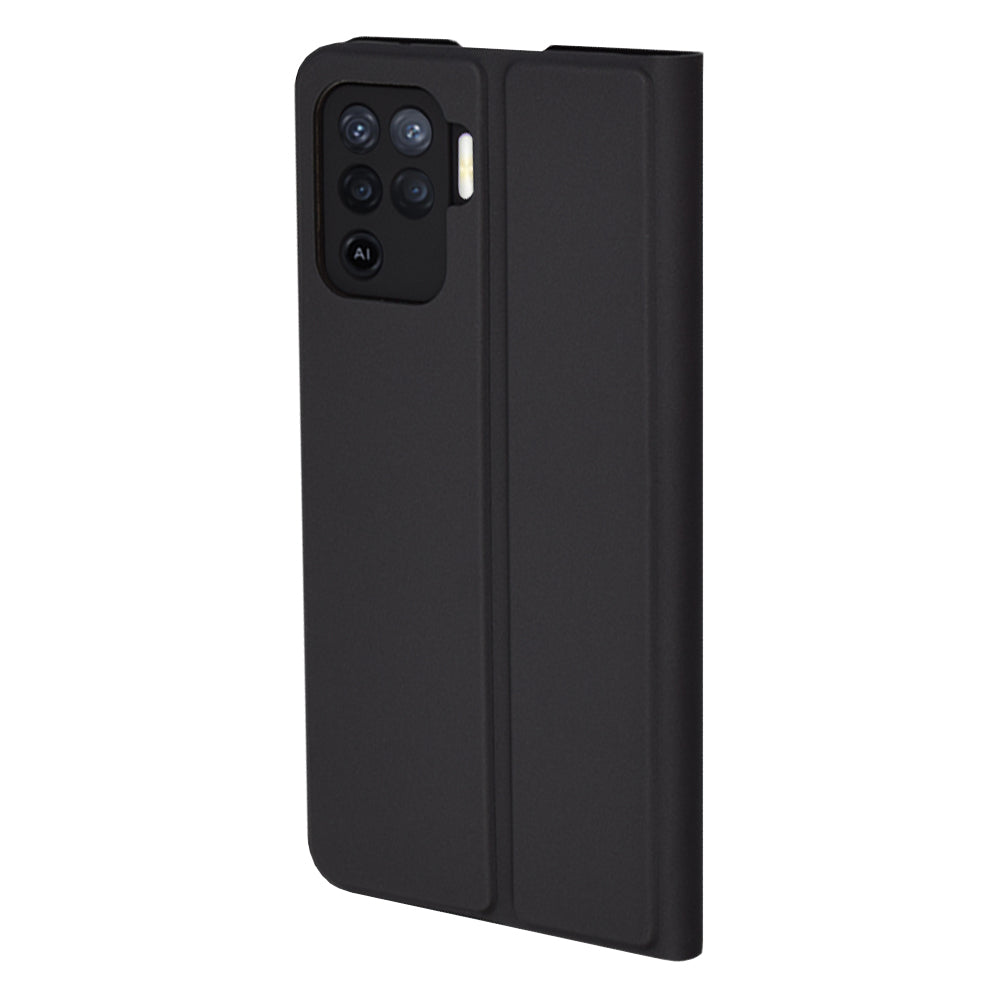Coque pour Oppo A94 / Reno5 Lite, Techsuit, Magskin Book, Noire