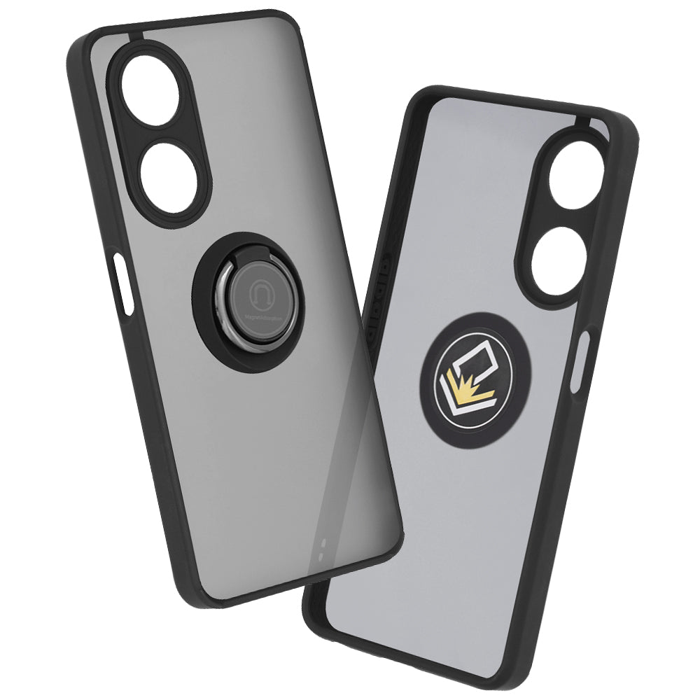 Coque pour Oppo A98, Techsuit, Glinth, Noire