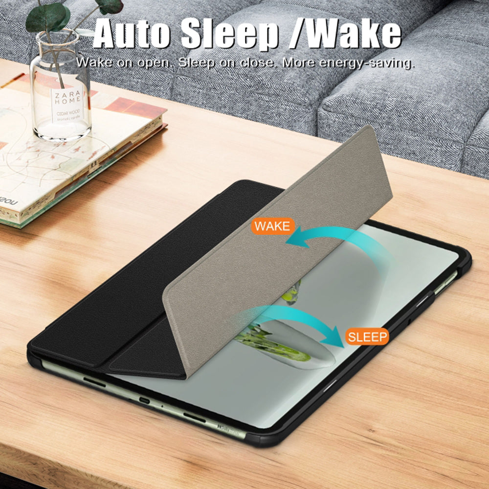 Housse pour Oppo Pad Air2 / Pad Neo / Pad Go, Techsuit, FoldPro, Noire