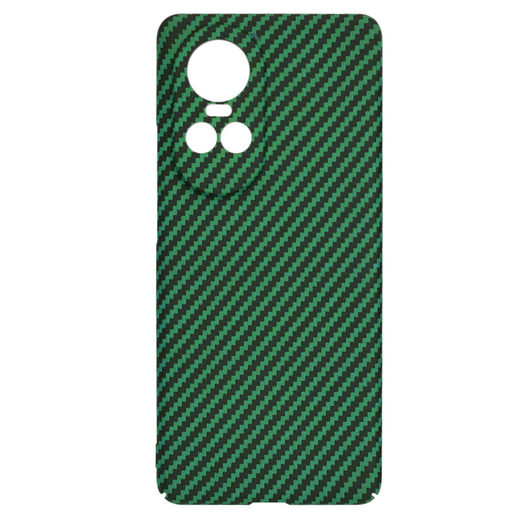 Coque pour Oppo Reno10 / Reno10 Pro, Techsuit, Carbonite FiberShell, Vert