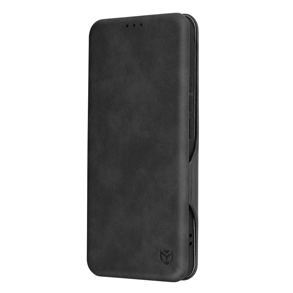 Coque pour Oppo Reno12 Pro, Techsuit, Safe Wallet Plus, Noire