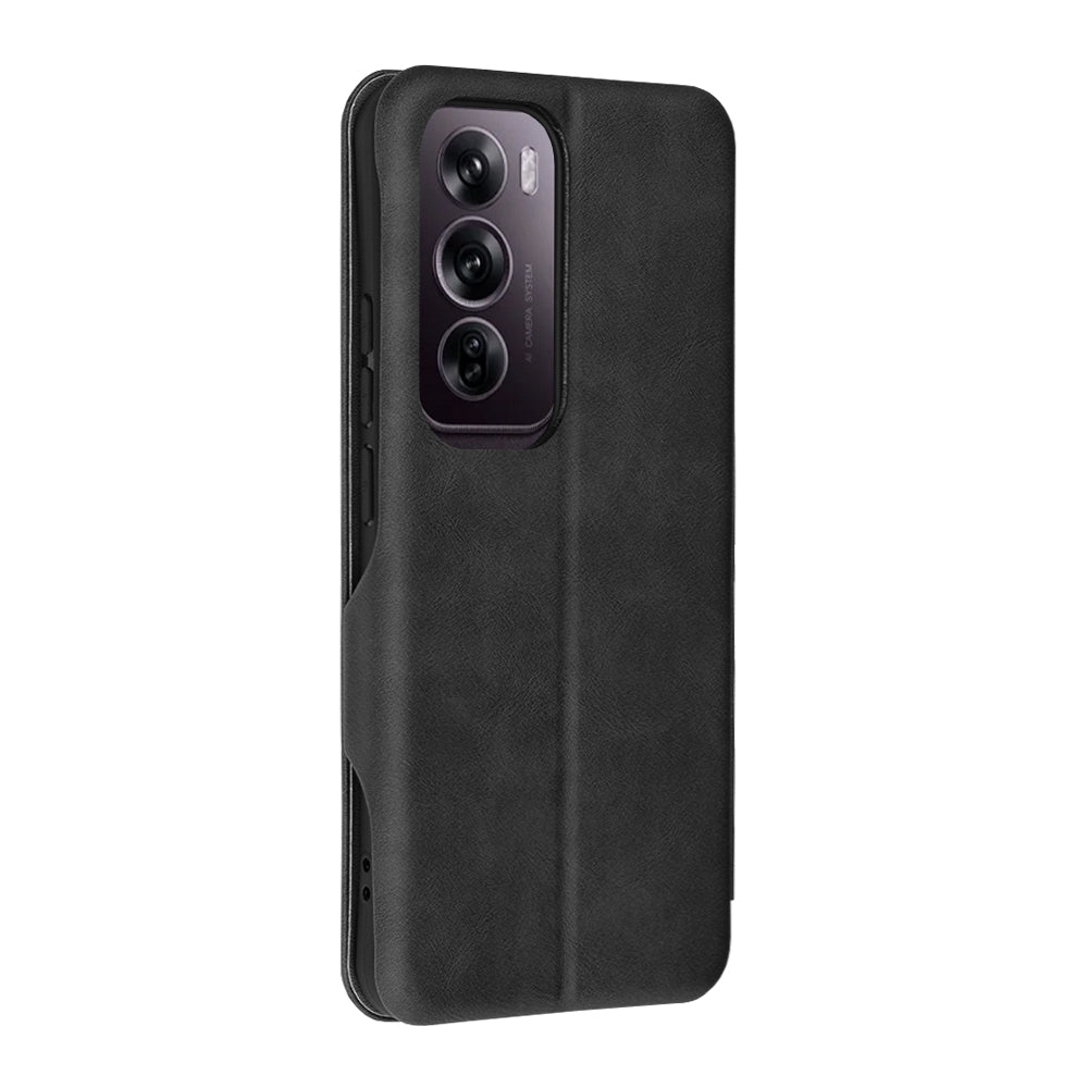 Coque pour Oppo Reno12 Pro, Techsuit, Safe Wallet Plus, Noire