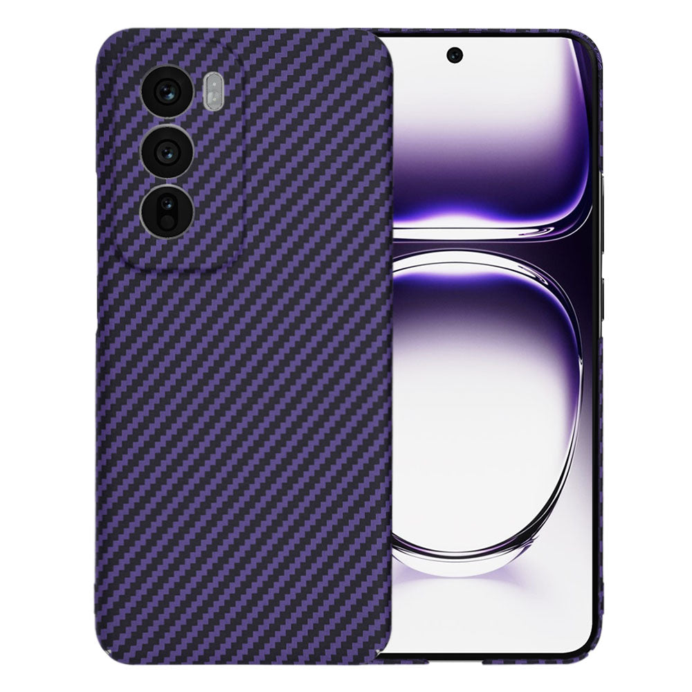Coque pour Oppo Reno12, Techsuit, Carbonite FiberShell, Violet