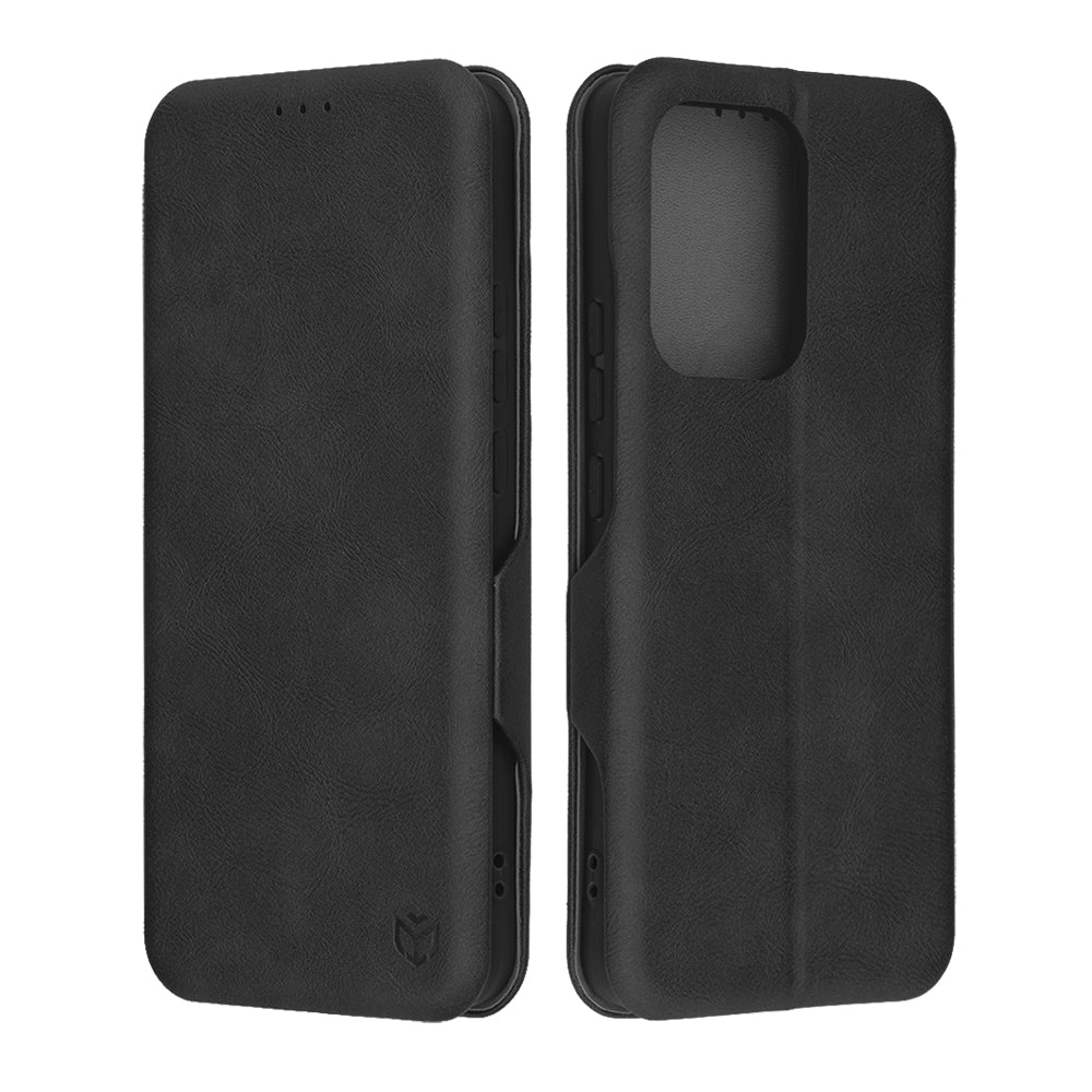 Coque pour Oppo Reno13 FS 5G / Reno13 F 4G / Reno13 F, Techsuit, Safe Wallet Plus, Noire