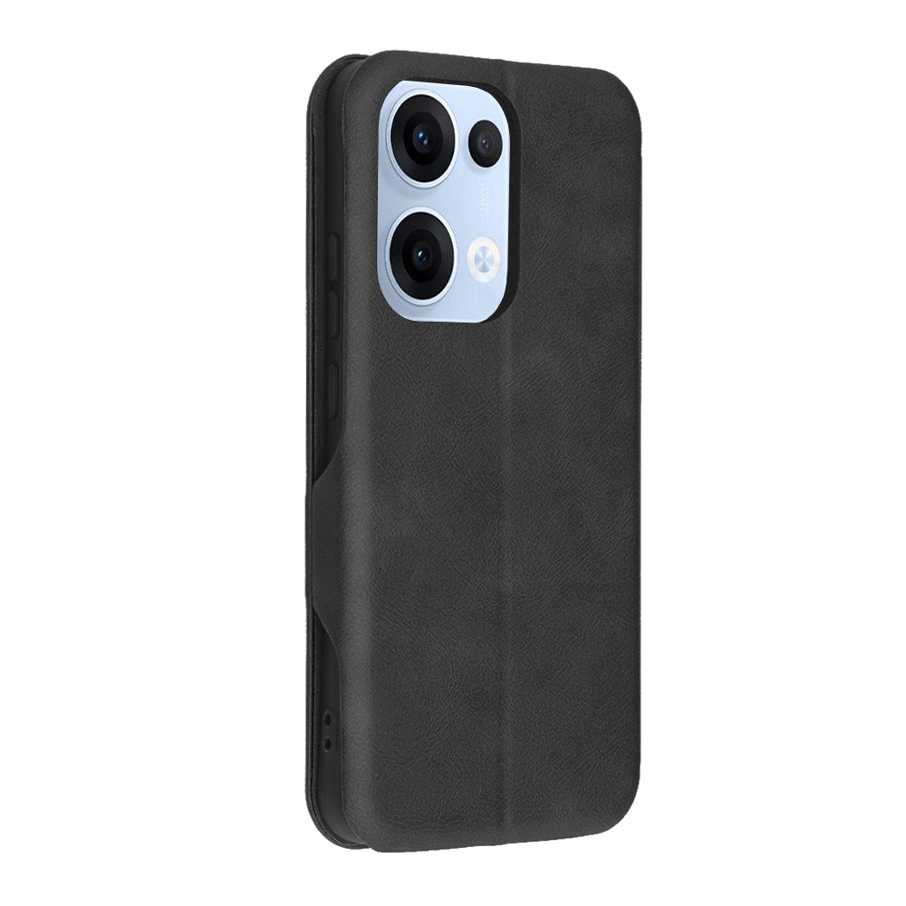 Coque pour Oppo Reno13, Techsuit, Safe Wallet Plus, Noire