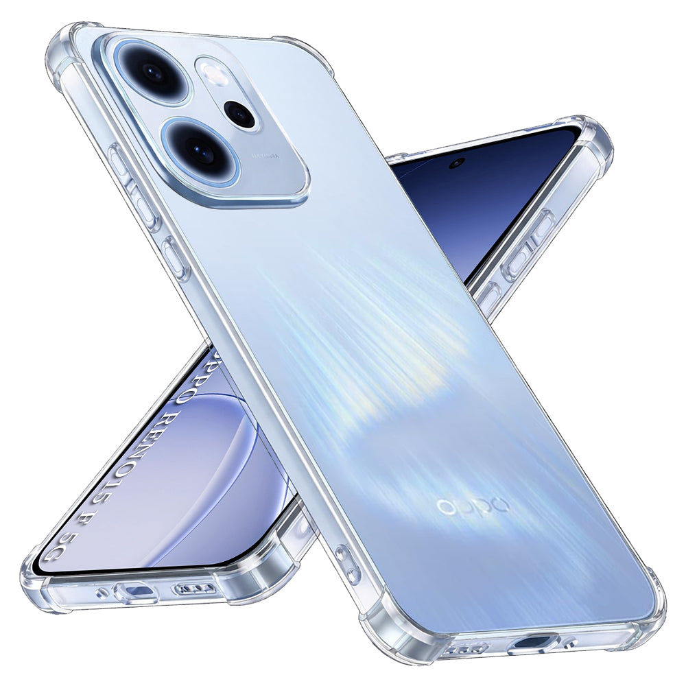 Étui pour Oppo Reno15 FS / Reno15 F, Techsuit, Shockproof Clear, Transparent