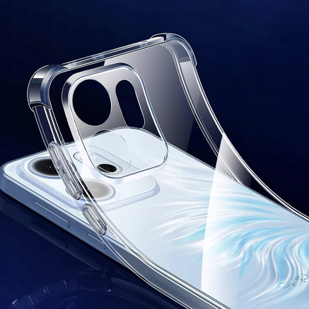 Étui pour Oppo Reno15 FS / Reno15 F, Techsuit, Shockproof Clear, Transparent