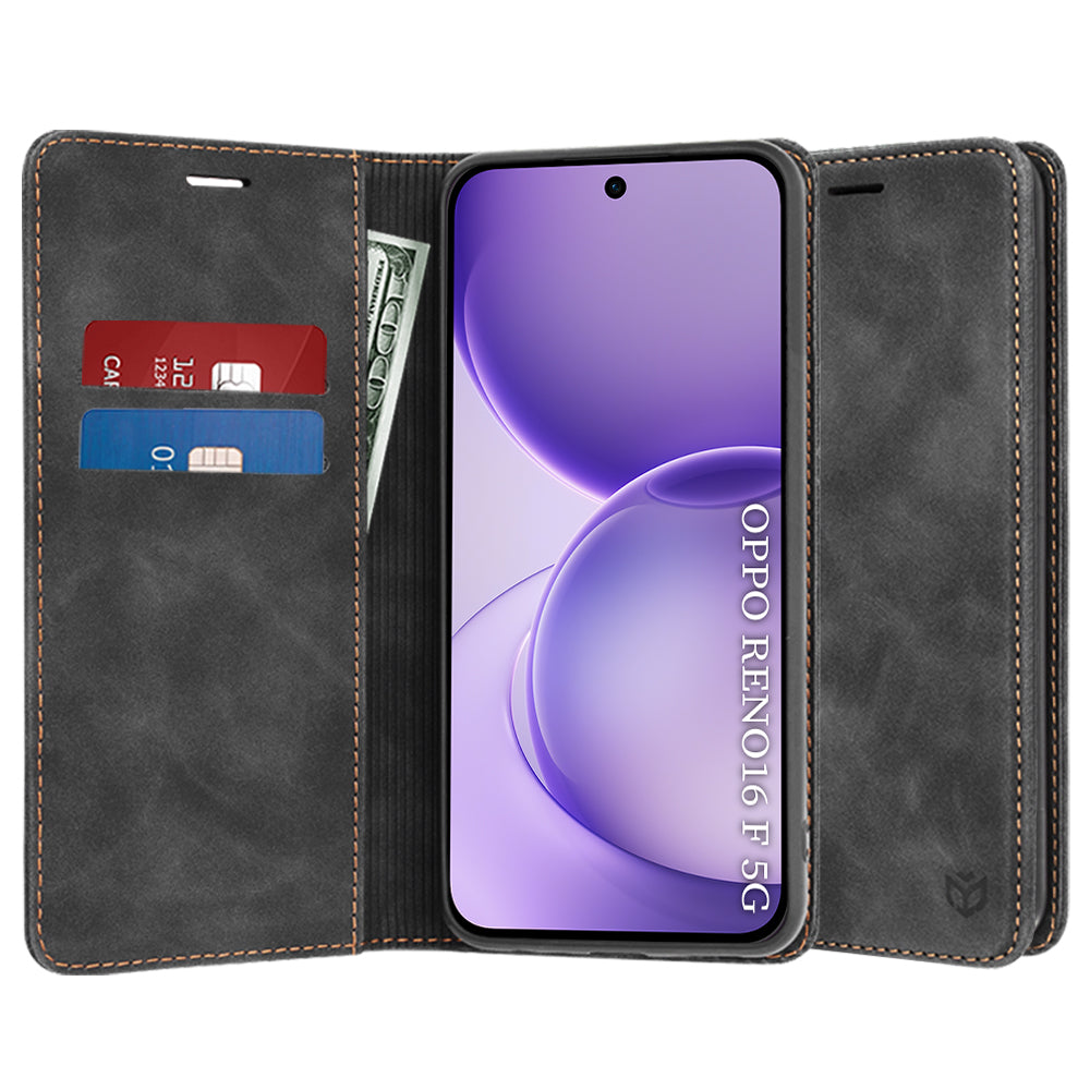 Coque pour Oppo Reno16 F / Reno16 FS, Techsuit, Confy, Noire