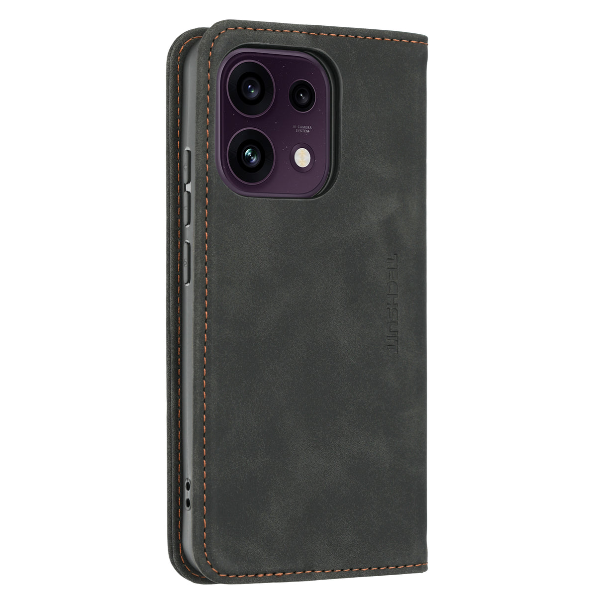 Coque pour Oppo Reno16 F / Reno16 FS, Techsuit, Confy, Noire