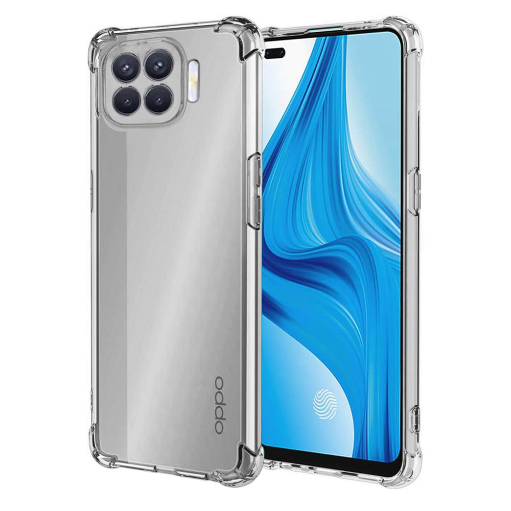 Coque pour Oppo Reno4 Lite, Techsuit, Anti-choc Claire, Transparente