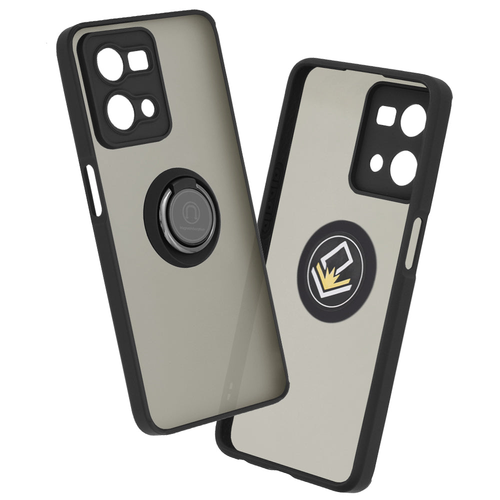 Coque pour Oppo Reno7, Techsuit, Glinth, Noire