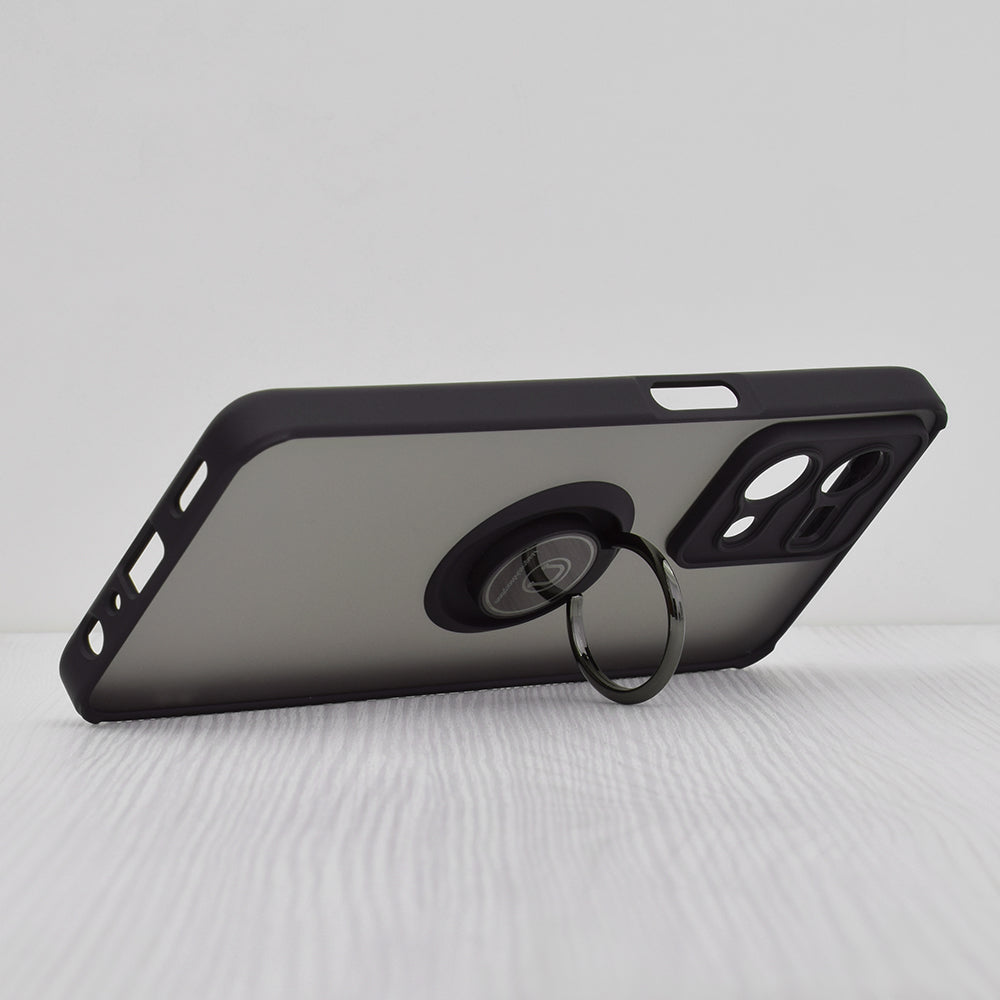Coque pour Oppo Reno7, Techsuit, Glinth, Noire
