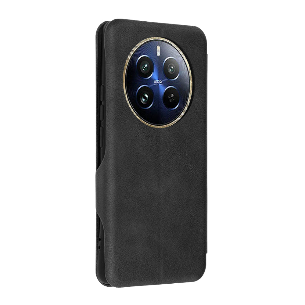 Coque pour Realme 12 Pro / 12 Pro+, Techsuit, Safe Wallet Plus, Noire