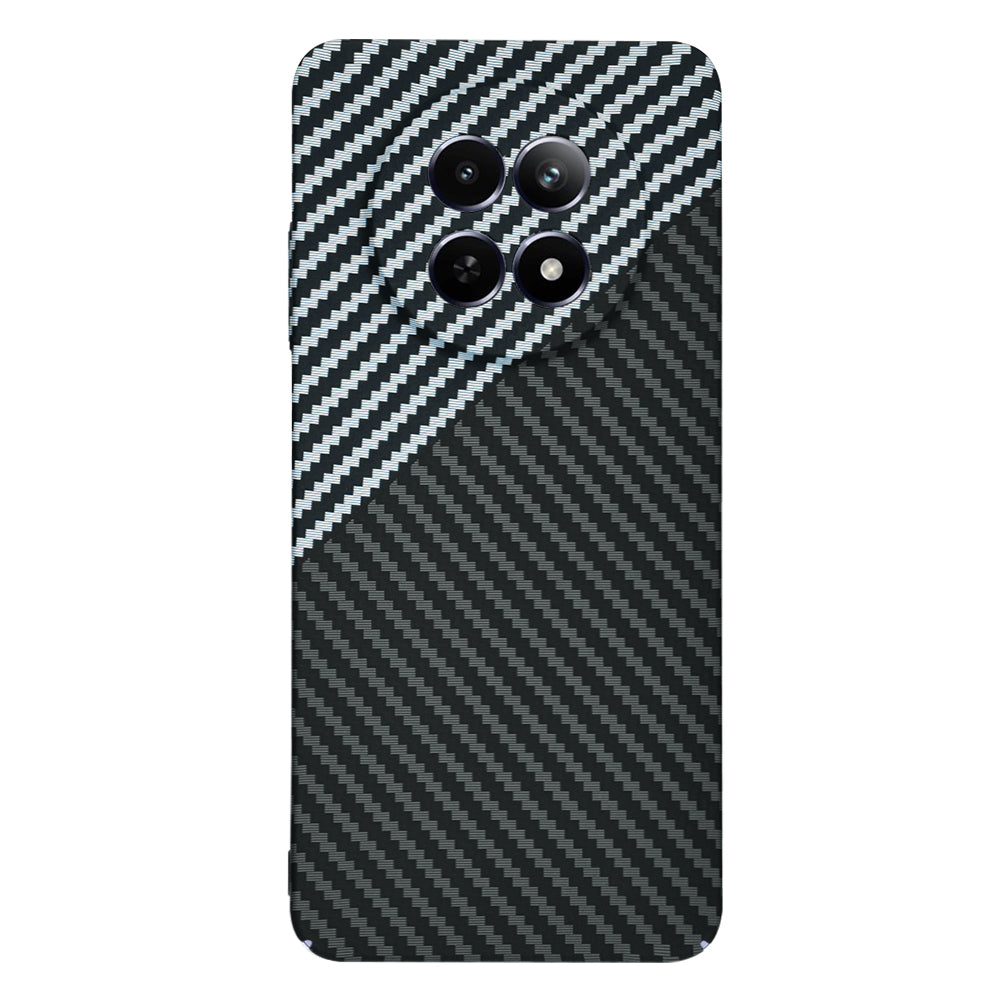 Coque pour Realme 12x / 12, Techsuit, Carbonite FiberShell, Noir Gris
