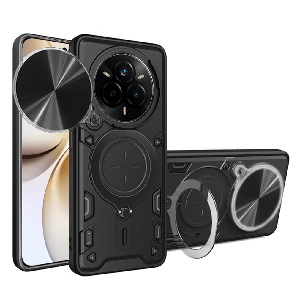 Coque pour Realme 14 Pro+, Techsuit, CamGuard Pro, Noire