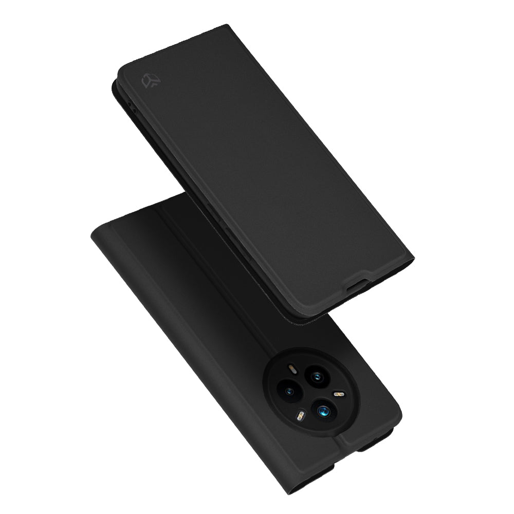 Coque pour Realme 14 Pro+, Techsuit, Magskin Book, Noire