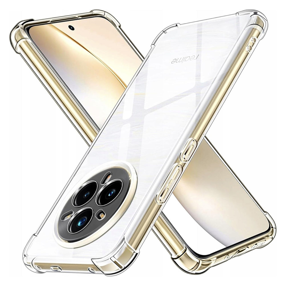 Coque pour Realme 14 Pro+, Techsuit, Antichoc Claire, Transparente