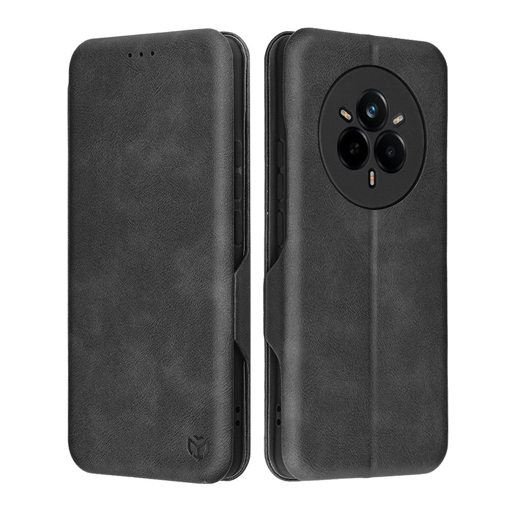 Coque pour Realme 14 Pro, Techsuit, Safe Wallet Plus, Noire