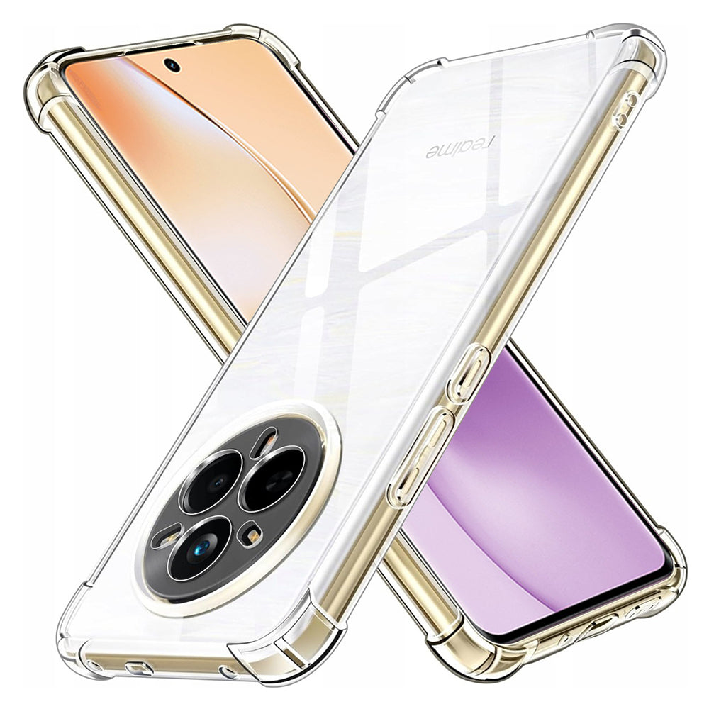 Coque pour Realme 14 Pro, Techsuit, Anti-choc Claire, Transparente