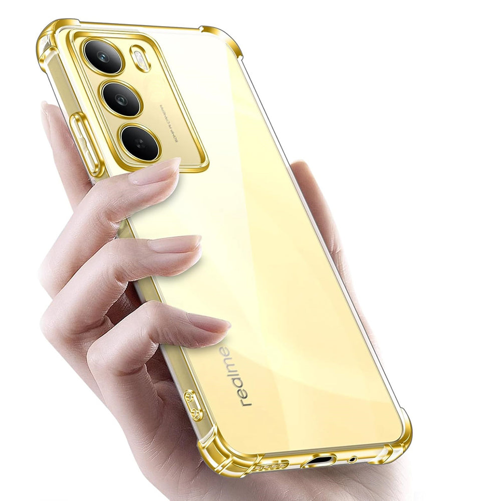 Coque pour Realme 14x, Techsuit, Antichoc Claire, Transparente