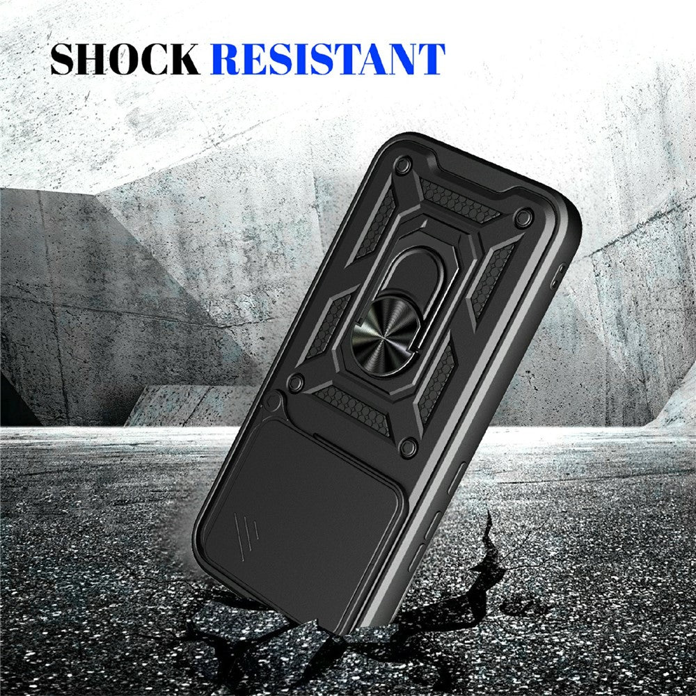 Étui pour Realme 16 Pro+, Techsuit, CamShield, Noir