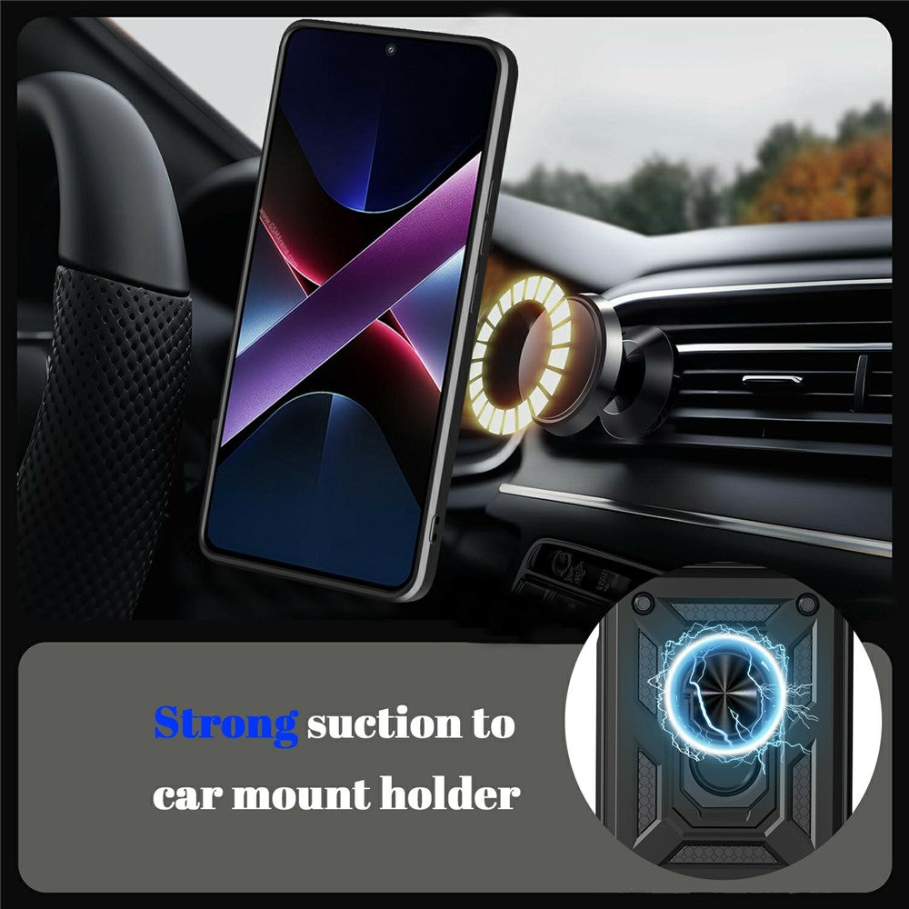 Étui pour Realme 16 Pro+, Techsuit, CamShield, Noir