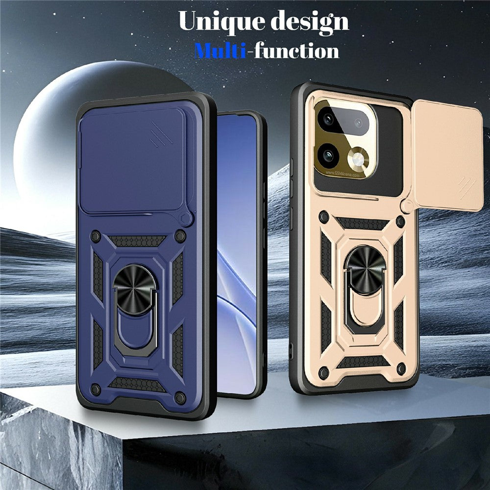 Étui pour Realme 16 Pro+, Techsuit, CamShield, Noir