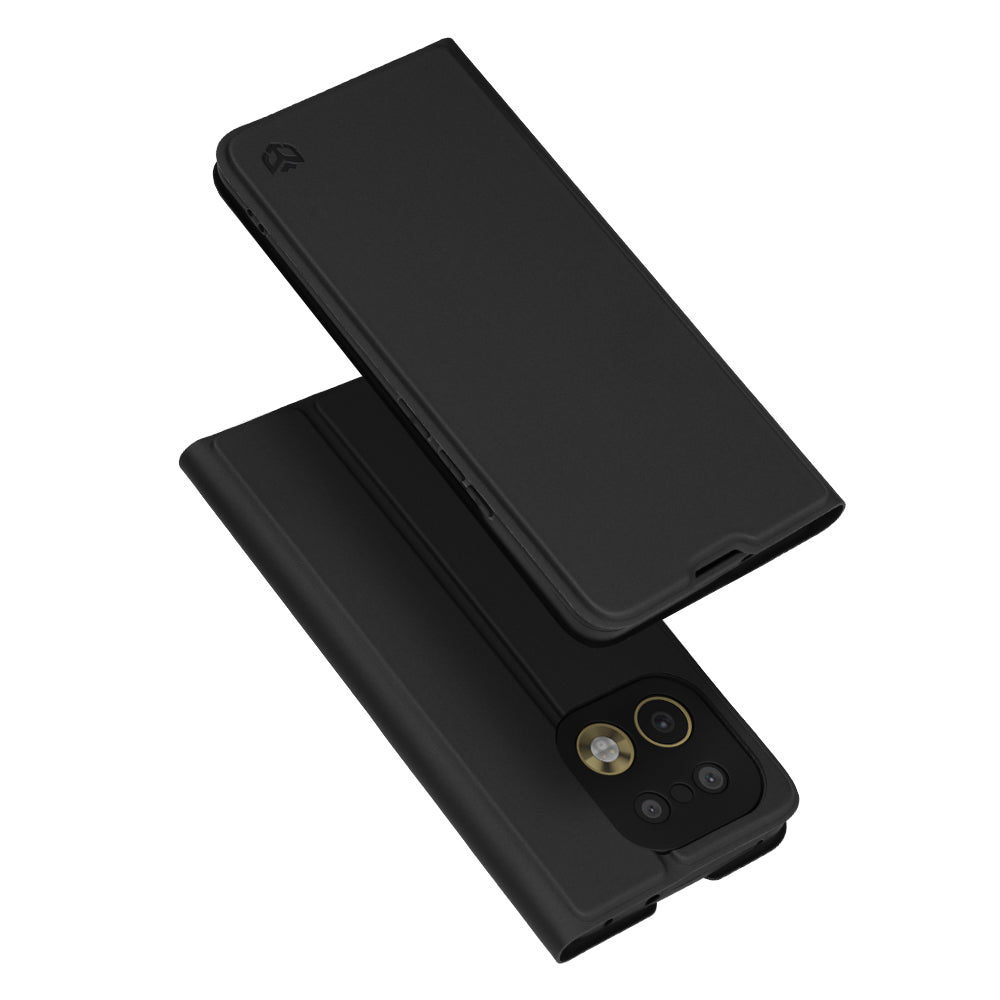 Étui pour Realme 16 Pro+, Techsuit, Magskin Book, Noir
