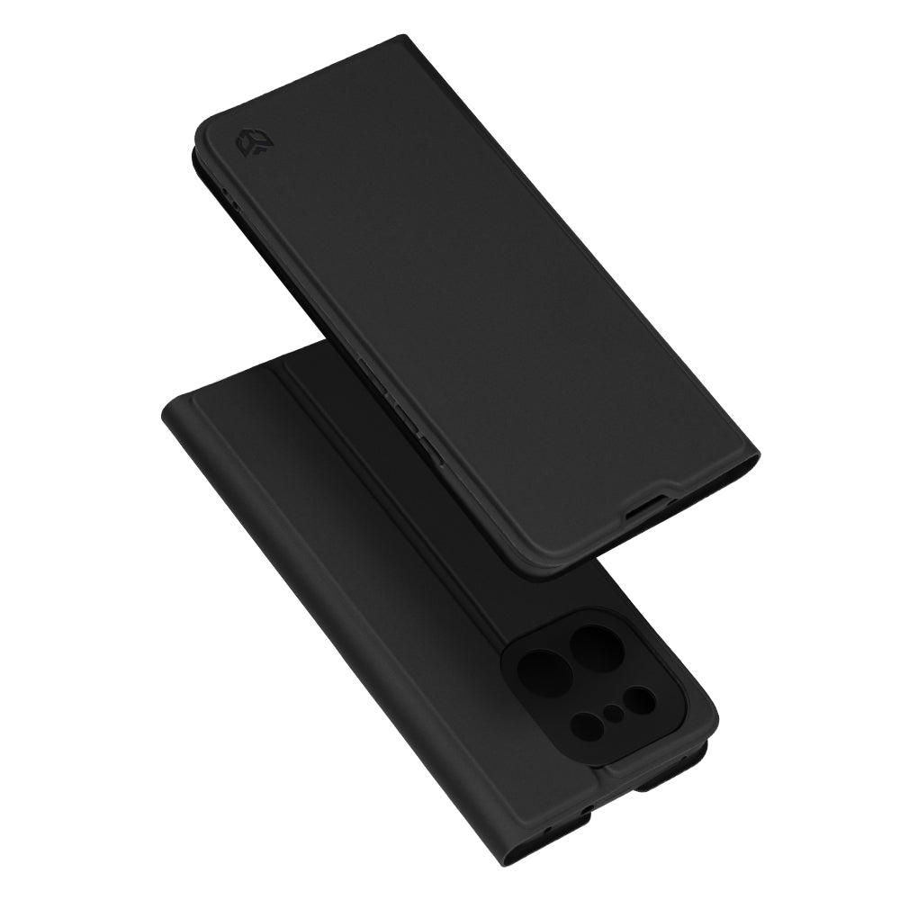 Étui pour Realme 16 Pro+, Techsuit, Magskin Book, Noir