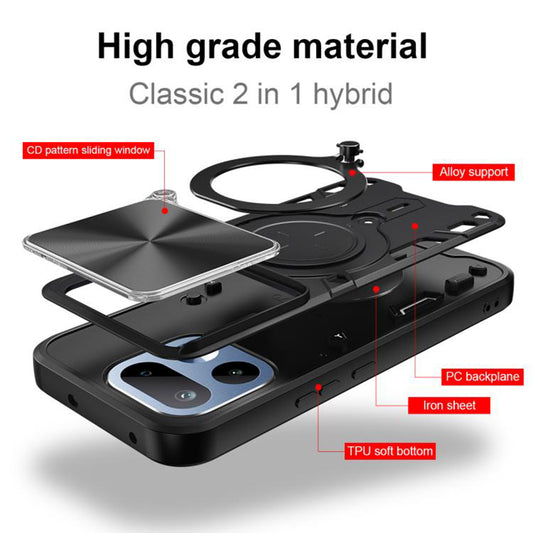 Coque pour Realme 16 Pro, Techsuit, CamGuard Pro, Bleue