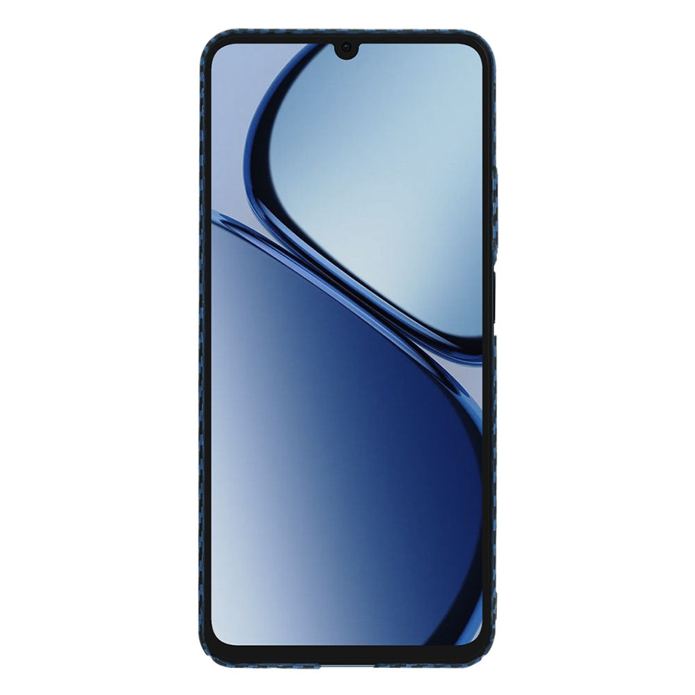 Coque pour Realme C63 / C61, Techsuit, Carbonite FiberShell, Turquoise
