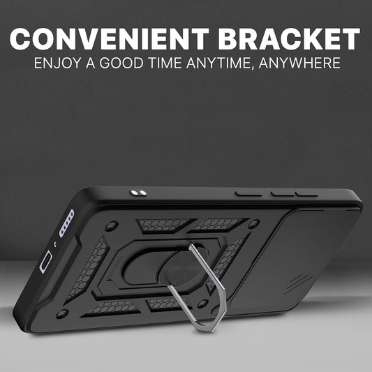 Étui pour Realme Note 70T, Techsuit, CamShield, Noir