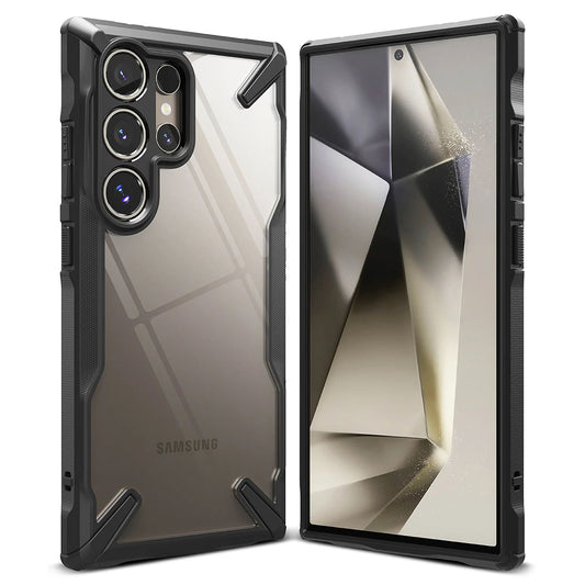 Case for Samsung Galaxy S24 Ultra S928, Ringke, Fusion X, Black