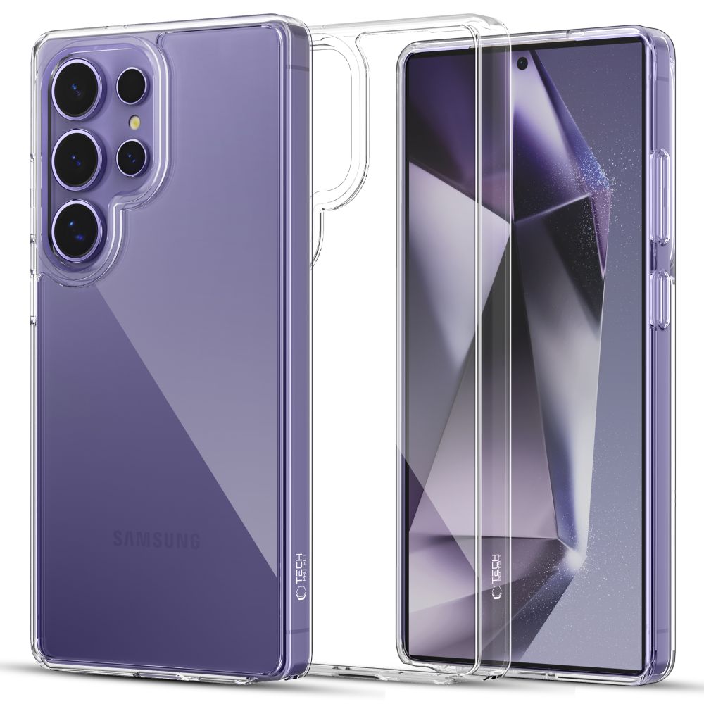 Coque pour Samsung Galaxy S25 Ultra S938, Tech-Protect, Flexair Hybrid, Transparente