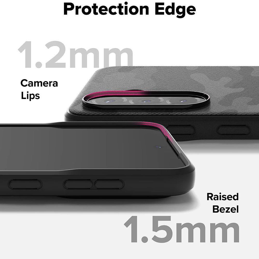 Étui pour Samsung Galaxy A56 A566 / A36 A366, Ringke, Onyx Camo, Noir
