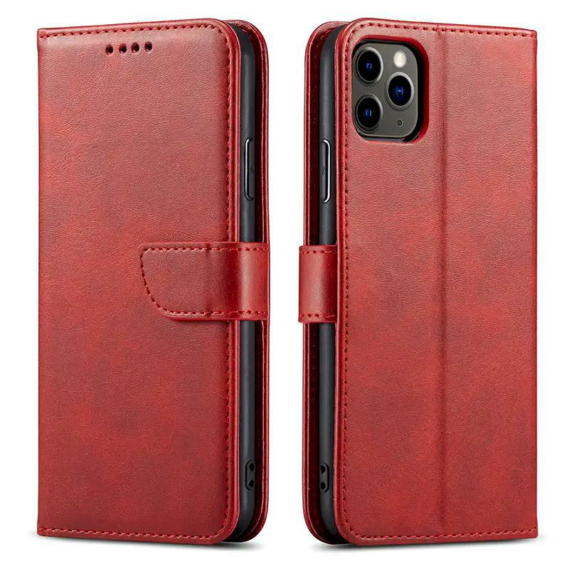 Coque pour Samsung Galaxy A17 5G, OEM, Marva Wallet, Rouge
