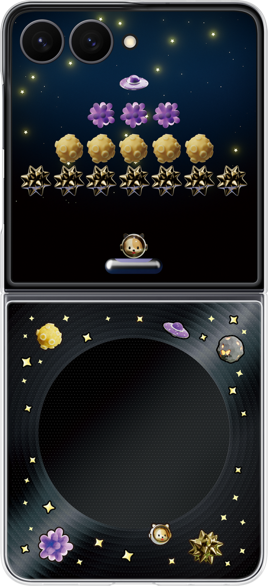 Coque pour Samsung Galaxy Z Flip8 F776, FlipSuit Case, Noire EF-FF776CBEGWW