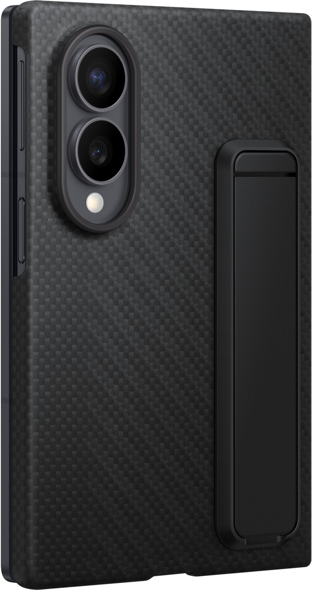 Coque pour Samsung Galaxy Z Fold8 F971, Carbon Standing, Noire EF-XF971SBEGWW