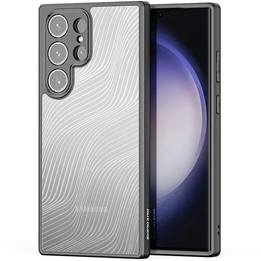 Etui pour Samsung Galaxy S23 Ultra S918, DUX DUCIS, Aimo, Noir