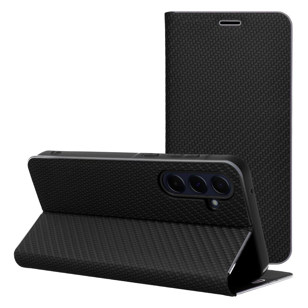 Coque pour Samsung Galaxy S10 G973, OEM, Luna Carbon, Noire