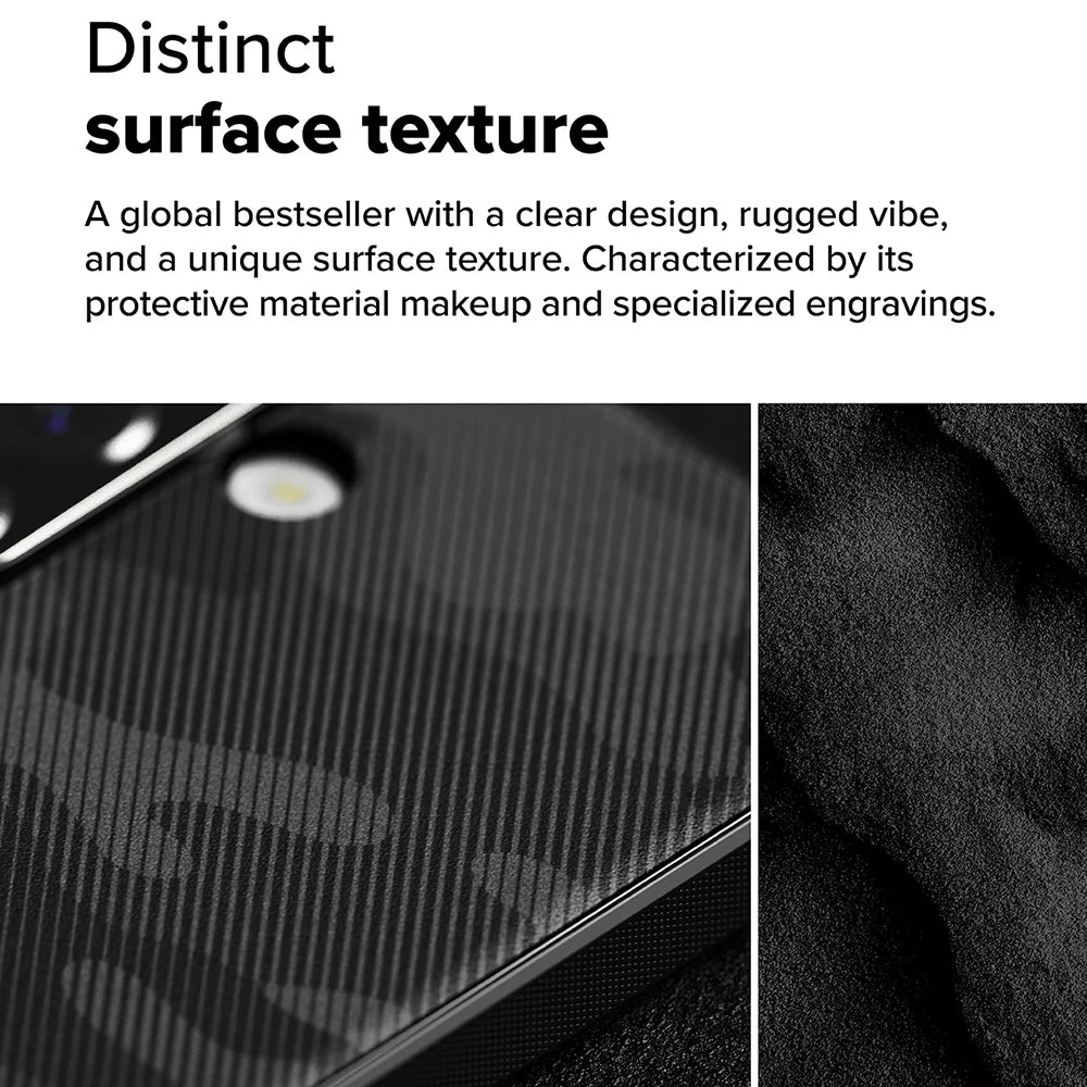 Étui pour Samsung Galaxy A56 A566 / A36 A366, Ringke, Onyx Camo, Noir