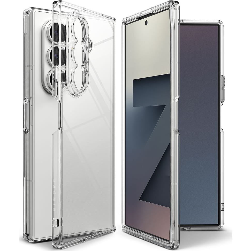 Étui pour Samsung Galaxy Z Fold7 F966, Ringke, Fusion, Transparent
