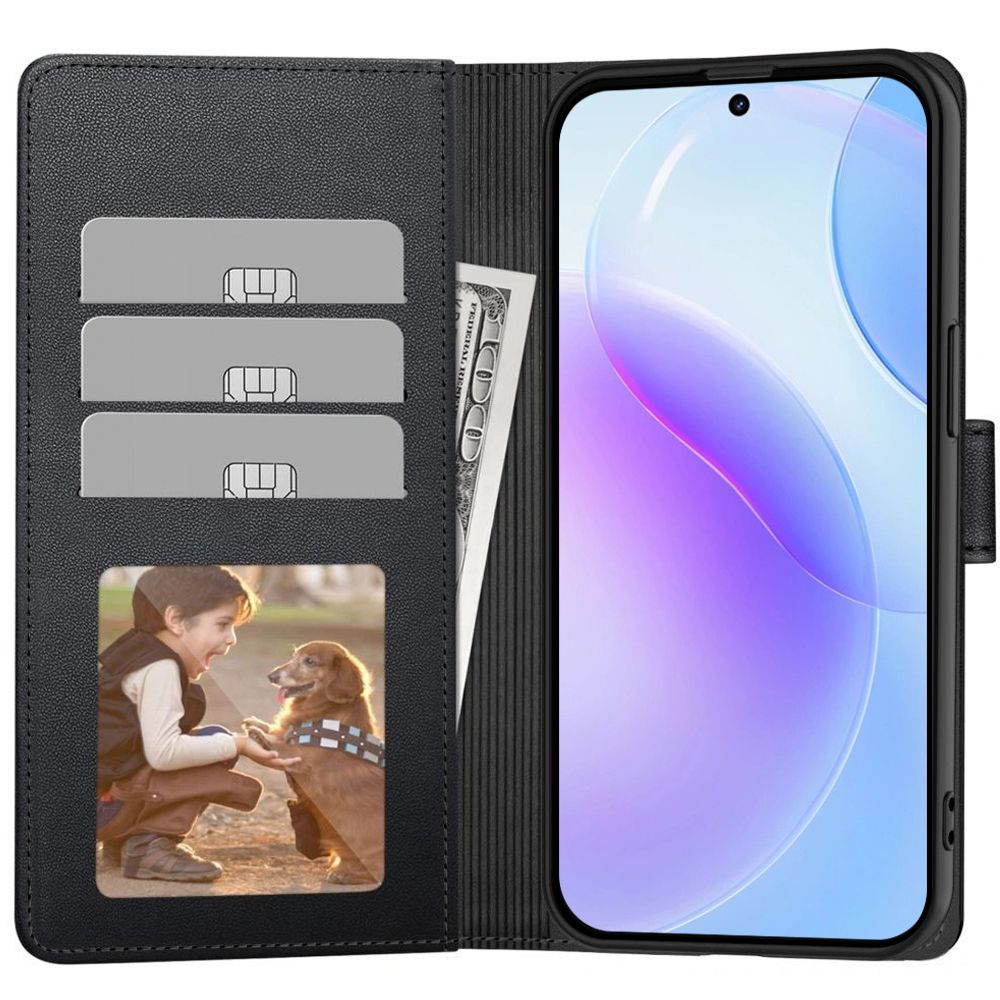 Étui pour Samsung Galaxy A37 5G / A56 A566 / A36 A366, Tech-Protect, Portefeuille, Noir