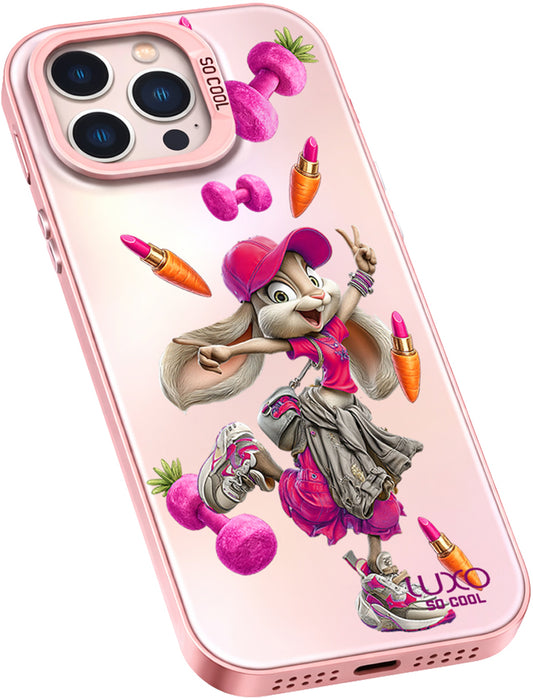 Coque pour Samsung Galaxy A14 A145 / A14 5G A146, LUXO So CooL, ArcadiA Rabbit, Multicolore