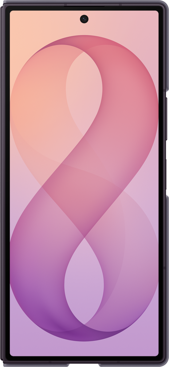 Coque pour Samsung Galaxy Z Fold8 Ultra F976, Silicone Magnet Case, Violet EF-EF976CVEGWW