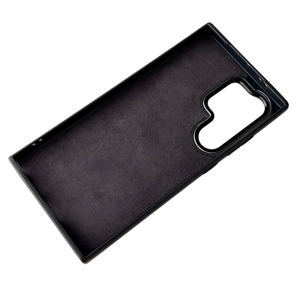 Coque pour Samsung Galaxy S23 Ultra S918, OEM, Écran E-Ink Personnalisé, Noir