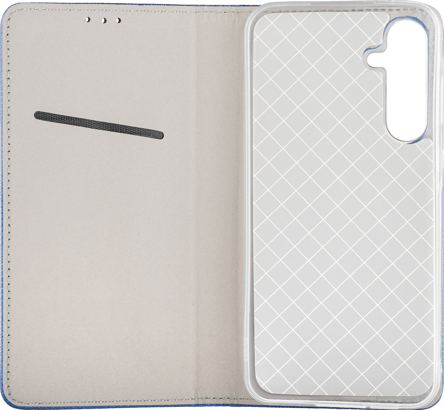 Coque pour Samsung Galaxy A51 A515, OEM, Smart Magnet, Bleu marine